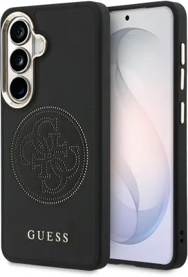 Immagine prodotto di Guess - MagSafe con logo traforato (GUHMS26S5PG4SRGW) - Samsung Galaxy S26 - Marrone