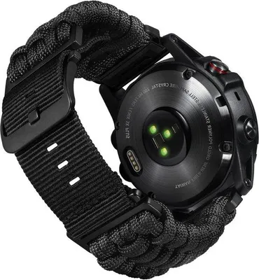Obrázek produktu pro 20–26 mm robustní pletené náhradní sportovní řemínky z nylonového paracordu 550