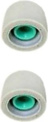 Produktbild von Memory Foam Ohrhörer Spitzen Noise Isolating für Sony Jabra Samsung 1 Paar/2 Stück Größe M Weiß