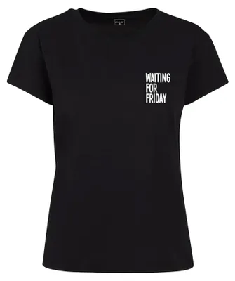 Image de Mister Tee - T-shirt pour hommes "Waiting For Friday" (référence TN3134) (taille XL) (noir)