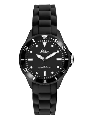 Produktbild von s.Oliver Uhr COLORS Silikonbanduhr Small Ones SO-2295-PQ
