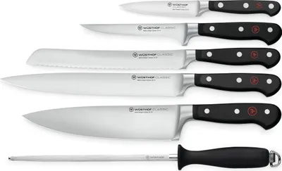 Zdjęcie produktu dla Wüsthof Messerset 6-teilig / Knife Set 6 Pieces Classic --  1120160602 – EAN 4002293107295 – Art.-Nr. 2023063036