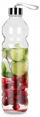 Produktbild von Orion Glasflasche Wasser Saft wiederverwendbar verschließbar 1.1L