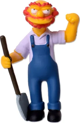 Zdjęcie produktu dla TE-Trend The Simpsons Toy Figures Springfield Limited Edition Series 3 Collectors Toy Groundskeeper Willie 85 mm wielokolorowy