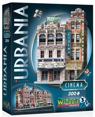 Zdjęcie produktu dla WREBBIT 3D puzzle Urbania: Kino 300 dílků