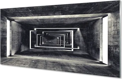 Produktbild von Glasbilder 140x70 Wandkunst Tunnel