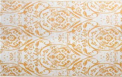 Zdjęcie produktu dla vidaXL Dywanik zewnętrzny ARAKIL pomarańczowo-biały 190x290 cm PP