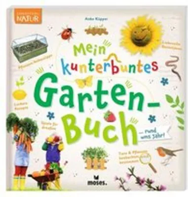 Produktbild von Mein kunterbuntes Gartenbuch