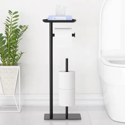 Immagine prodotto di Portarotolo da bagno - Silicone - Resistente all'acqua