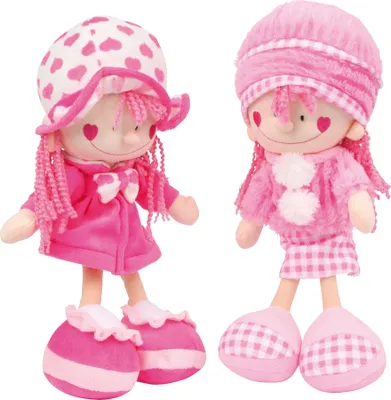 Produktbild von Stoffpuppen „Nora & Emily“