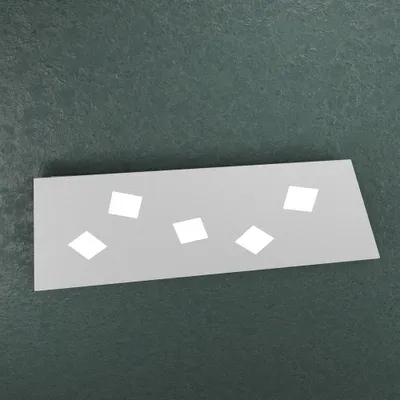 Zdjęcie produktu dla Nowoczesna lampa sufitowa Note Metal Grey 5 świateł Gx53 89Cm