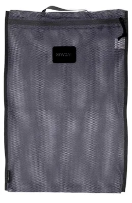 Produktbild von Tasmanian Tiger Wäschesack aus Mesh-Gewebe – Taktischer Wäschesack 55×35 cm – Beutel für Einsatz, Outdoor und Reisen – Atmungsaktiv und robust, mit Tragegriff; grau