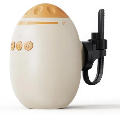 Produktbild von Kinderwagenschaukler mit White Noise und Bluetooth, Einstellbar für Kinderwagen und Buggy
