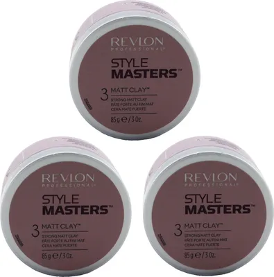 Produktbild von Revlon Style Masters Creator Matt Clay 3 x 85 g Haarpaste starker halt Set