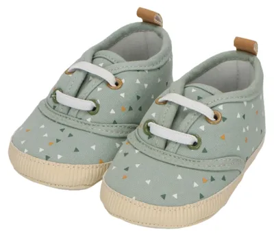 Produktbild von Sterntaler Babyschuh Muster für Jungen aus bedrucktem Canvas mit Kunstleder - Ba