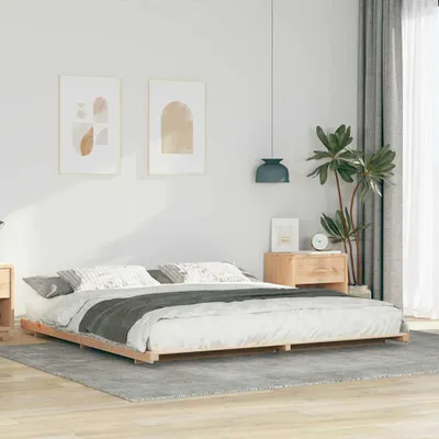 Obrázok produktu pre Maison Exclusive - Rám postele hnedý 180 x 210 cm Masívne borovicové drevo