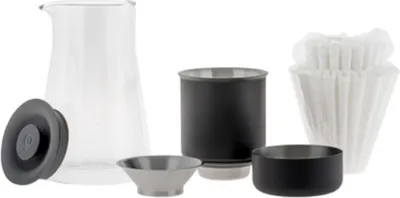 Produktbild von Dripper Set Filterhalter aus Edelstahl Kaffeekanne 0,6 l Kaffeefilter FELLOW