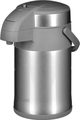 Productafbeelding van Zilveren reiskoeler met een inhoud van 3 liter, model MR-1637-300