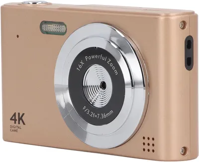 Produktbild von ZELURXX 64GB CCD Retro Kamera, Momente jederzeit festhalten, mit 16-fach Zoom, 2,4 Zoll Display, HD-Qualität, Vintage-Filter, Kinderkamera