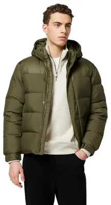 Produktbild von Tommy Hilfiger Herren Pufferjacke Mix Down Hooded Puffer Jacket mit Kapuze, Mehr