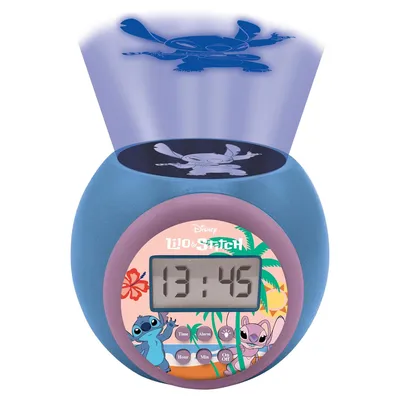 Obrázok produktu pre Lexibook Crosslander RL977D, Digitálny budík, Disney Stitch, Guľa, Viacfarebný, Vnútorný, Detské