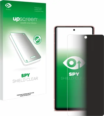 A product box and a screen protector on a phone.