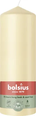 Produktbild von Bols Stumpenkerze beige 200/68