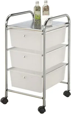 Obrázek produktu pro Komoda Berilo YS-A3CL Transparent 3 zásuvky