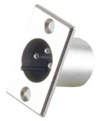 Produktbild von XLR-Stecker, Flanscheinbau