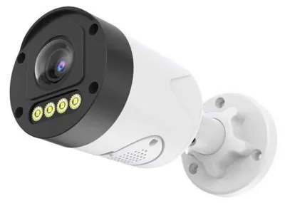 Image de Caméra de sécurité 5MP avec connecteur PoE - Reconnaissance de personnes/véhicules