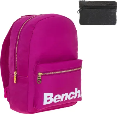 Produktbild von Rucksack Damen Freizeitrucksack Damenrucksack Bench Daypack small klein Handtaschenrucksack Mädchen backpack 64158 3100 Azalee Magenta Violett + Schlüsseletui