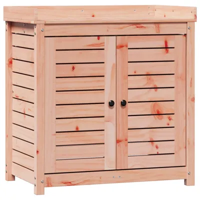 Imagen del producto de Mesa de cultivo vidaXL con estantes, 82,5 x 50 x 86,5 cm, madera maciza de douglas