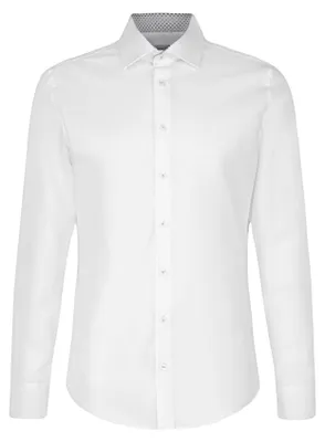 Produktbild von Seidensticker Herren Business-Hemd - Slim Fit - Bügelfrei - Kent-Kragen - Langar