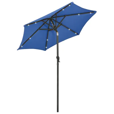Immagine prodotto di Ombrellone con Luci LED Azzurro 200x211 cm in Alluminio