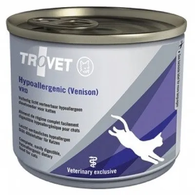 Produktbild von TROVET Hypoallergenic (Venison) | VRD, Kitten, Wildfleisch, 200 g