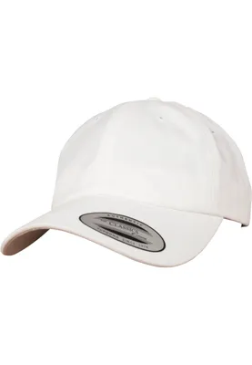 Produktbild von FLEXFIT 6245PT | Peached Baumwolle Twill Dad Cap / mit Metallschließe - Farbe: White - Größe: One Size