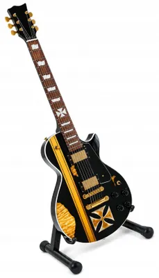 Obrázok produktu pre Madrid Magnificence Mini kytara Metallica James Hetfield style - Iron Cross MGT-0239