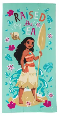 Produktbild von Disney Vaiana 2 Moana Mikrofaser Strandtuch  Badetuch XL 70x140 cm