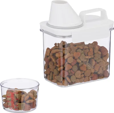Produktbild von relaxdays Futter Aufbewahrungsbox 1,1 Liter