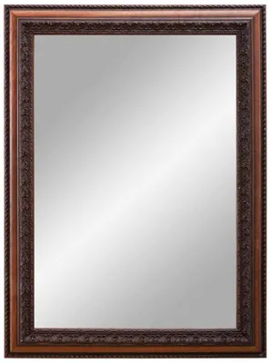 Immagine prodotto di Specchio da parete con cornice in legno in stile barocco, 60 x 50 cm