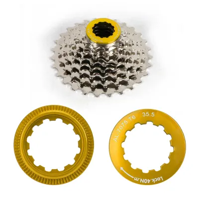 Imagen del producto de Volante para bicicleta, piñón para bicicleta, volante para cassette de bicicleta