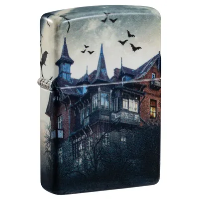 Zdjęcie produktu dla Zapalniczka Zippo Storm - świecąca w ciemności - możliwość wielokrotnego napełniania - pudełko upominkowe - metalowy korpus - wyprodukowana w USA