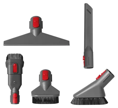 Staubsaugerzubehör 5-teilig für Dyson V7–V11, Bürsten & Düsen