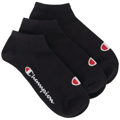 Image de Champion - Chaussettes pour hommes/femmes unies (lot de 3) MR376 (39,5 EU - 42 EU) (noir)