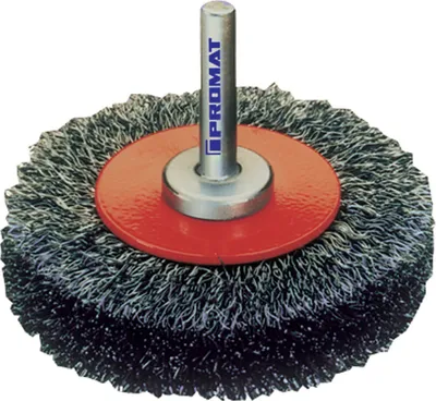 Produktbild von Rundbürste D.60mm Drahtstärke 0,3mm STA 18mm 15000min-¹ PROMAT