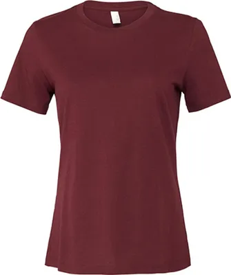 Produktbild von Bella 6400 | WomenŽs Relaxed Jersey Short Sleeve Tee - Farbe: Maroon - Größe: M