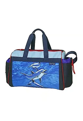 Produktbild von McNeill® Zubehör Sporttasche 25 cm, blau, Motiv: Delfin