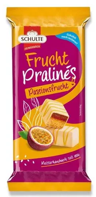Produktbild von Schulte Frucht Pralinés Passionsfrucht 100g