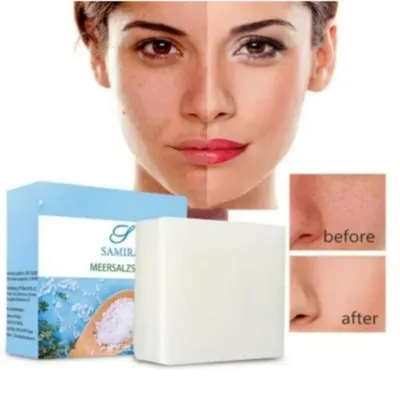 Produktbild von Gesichtsseife Feste Bio Seife mit Meersalz & Ziegenmilch 100g