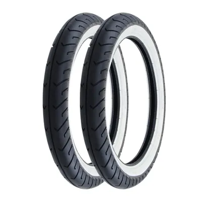 Obrázek produktu pro 2x pneumatiky Whitewall Mitas MC2 2.75-16 (2 3/4 x 16) 46J TT